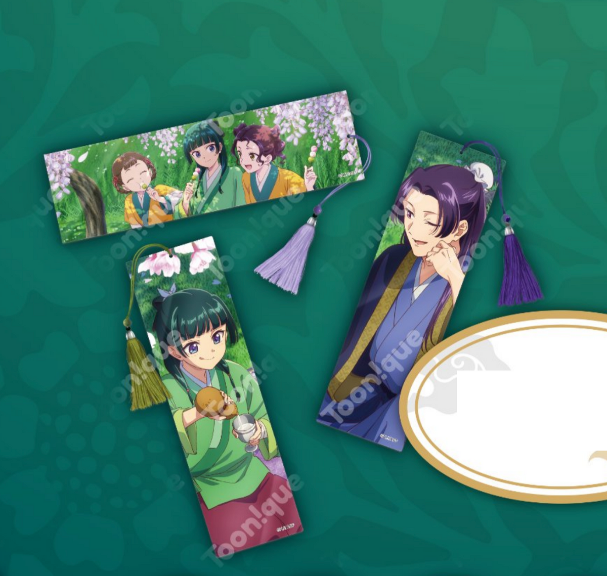 [Toonique Cafe] The Apothecary Diaries(Kusuriya no Hitorigoto) : Illustration Bookmark