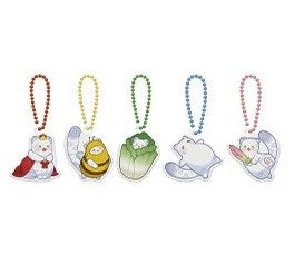 [POP-UP] Daon Webtoon The Black Leopard Family's Snow Leopard Baby : Soft Keyring