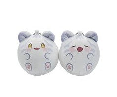 [POP-UP] Daon Webtoon The Black Leopard Family's Snow Leopard Baby : Squishy Plush Ball