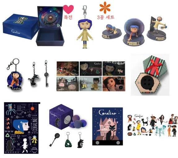 [pre-order closed][Tumblbug] Coraline : Official Goods