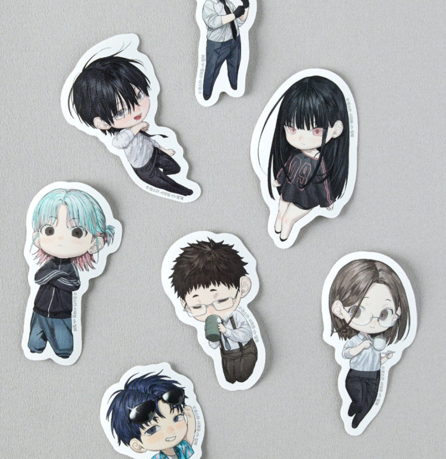 [Mofun Cafe] Special Civil Servant : 7 Big Stickers