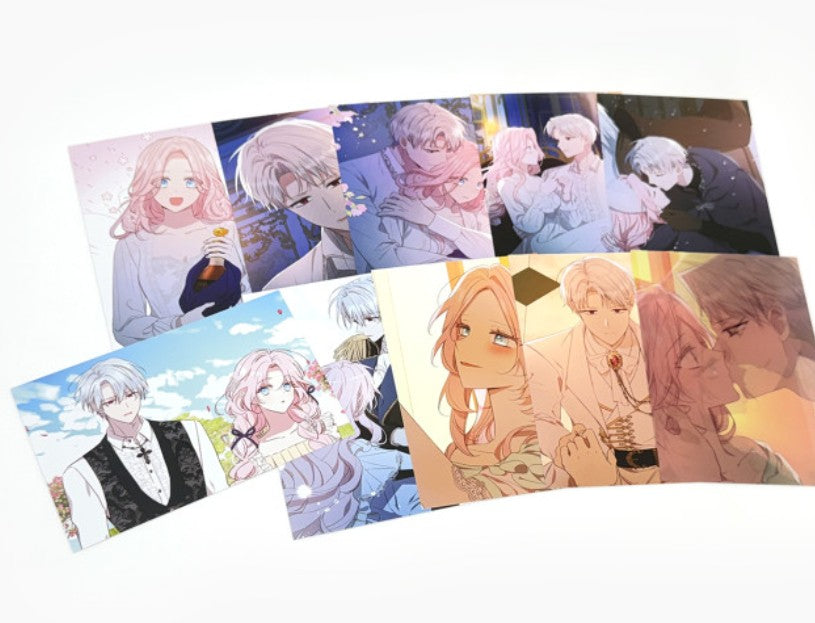 [Pre-order, Nov] Flirting With the Villain's Dad : Postcard Set