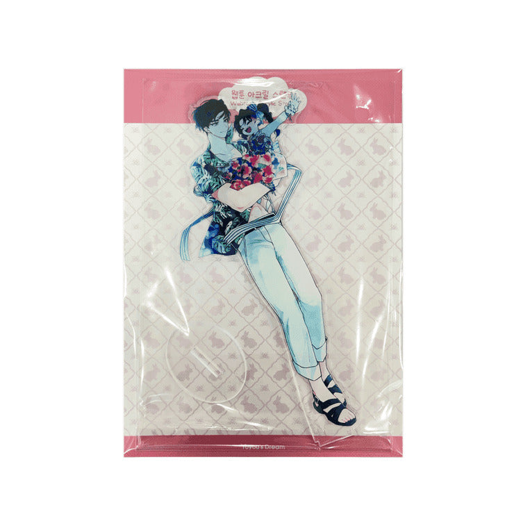 [pre-order] The Male Lead's Little Lion Daughter : Acrylic Stand - Family
