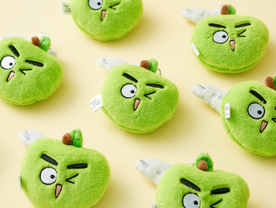 After School Lessons for Unripe Apples : Apple Plush Keyring