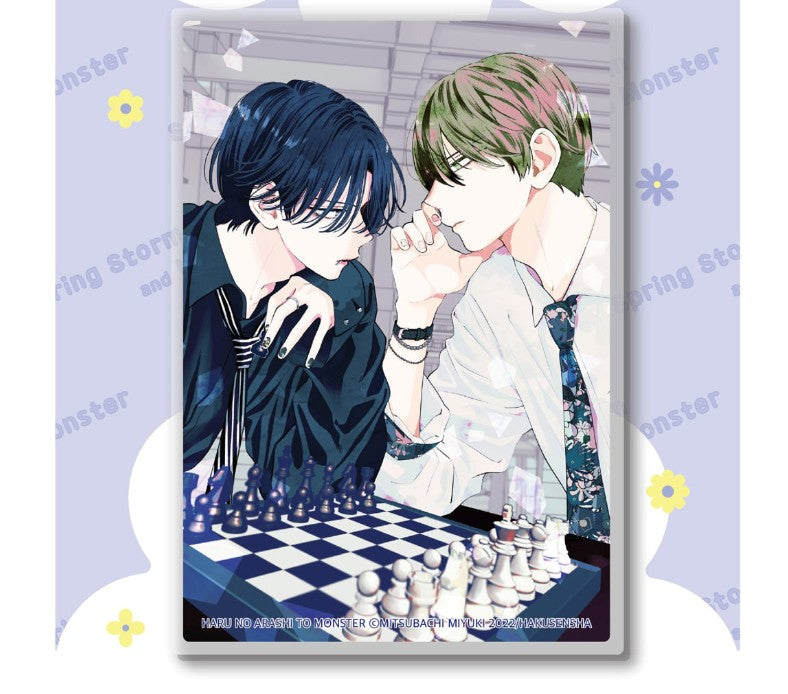 Spring Storm And Monster : Acrylic Card