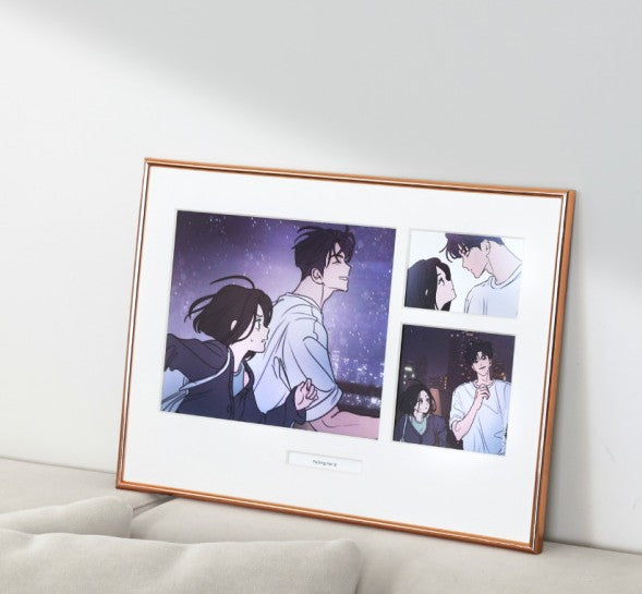 [Pre-order] Webtoon Friends Originals : Cut Poster : Falling For It