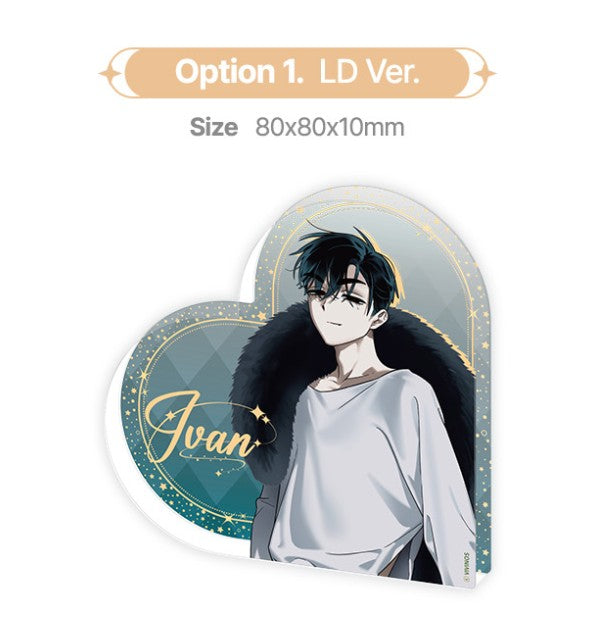 ALIEN STAGE : IVAN act.IV Heart Acrylic Block