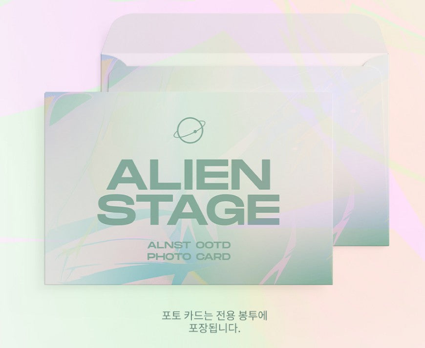 Alien Stage : OOTD Photo Card set