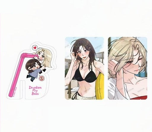 [Mofun Cafe] Drunken My Boss : SD Cup Stand Minipic Set