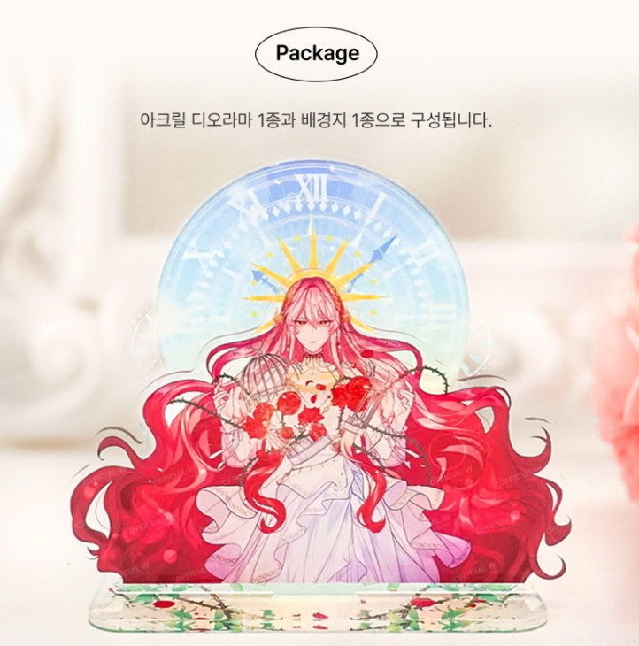 Solitary Lady : Acrylic Diorama