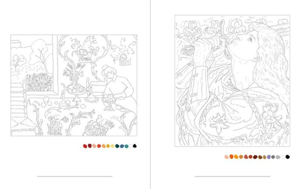 BTS Seven Phases store Coloring Book