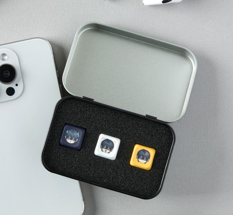 [Mofun Cafe] Special Civil Servant : Tin Case Keycaps Set