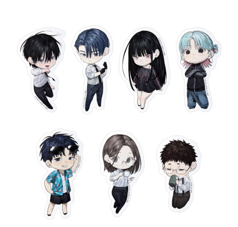 [Mofun Cafe] Special Civil Servant : 7 Big Stickers