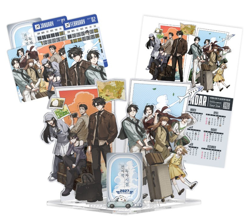 [pre-order]Omniscient Reader's Viewpoint : 2027 Travel Acrylic Diorama Calendar