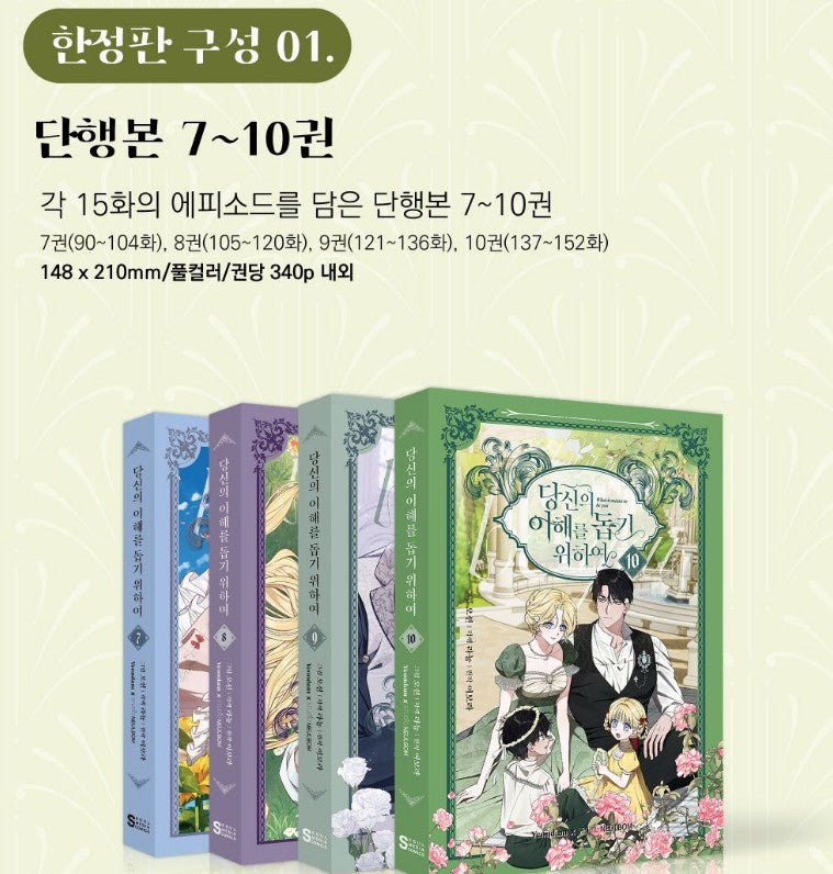 [pre-order][Tumblbug] What It Means to Be You : Manhwa comic book vol.7 - 10 with merch set