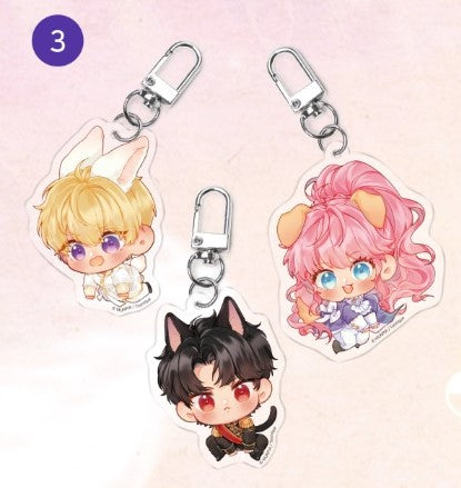 [collaboration cafe] When the Third Wheel Strikes Back : Acrylic Keyring