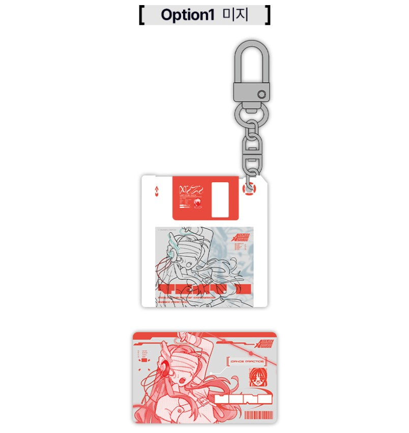 [closed][pre-order] Alien Stage 2nd Anniversary POP-UP STORE : ALIEN STAGE Floppy Disk Acrylic Keyholder+Recognition Card Set