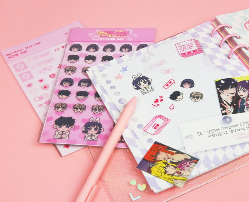 [out of stock] Operation: True Love : 3 stickers