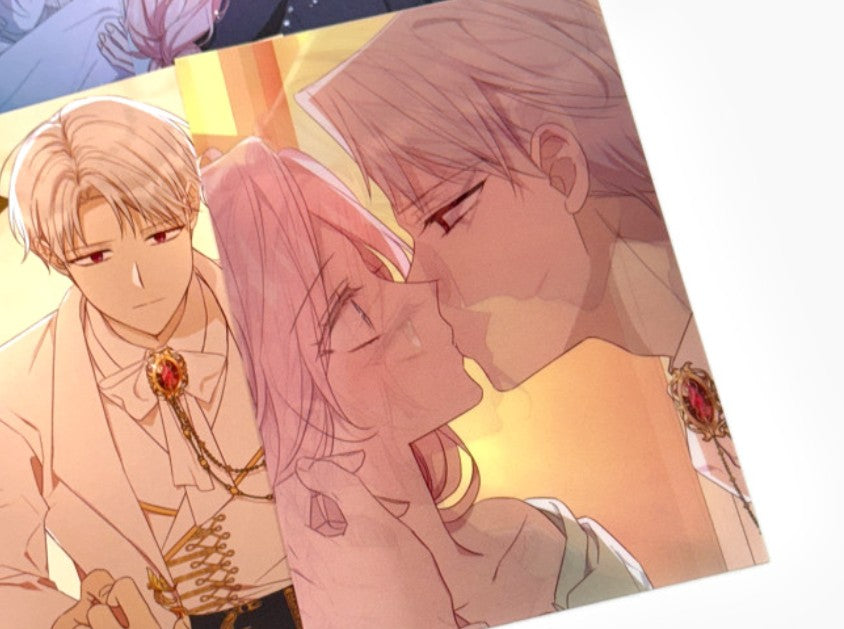 [Pre-order, Nov] Flirting With the Villain's Dad : Postcard Set