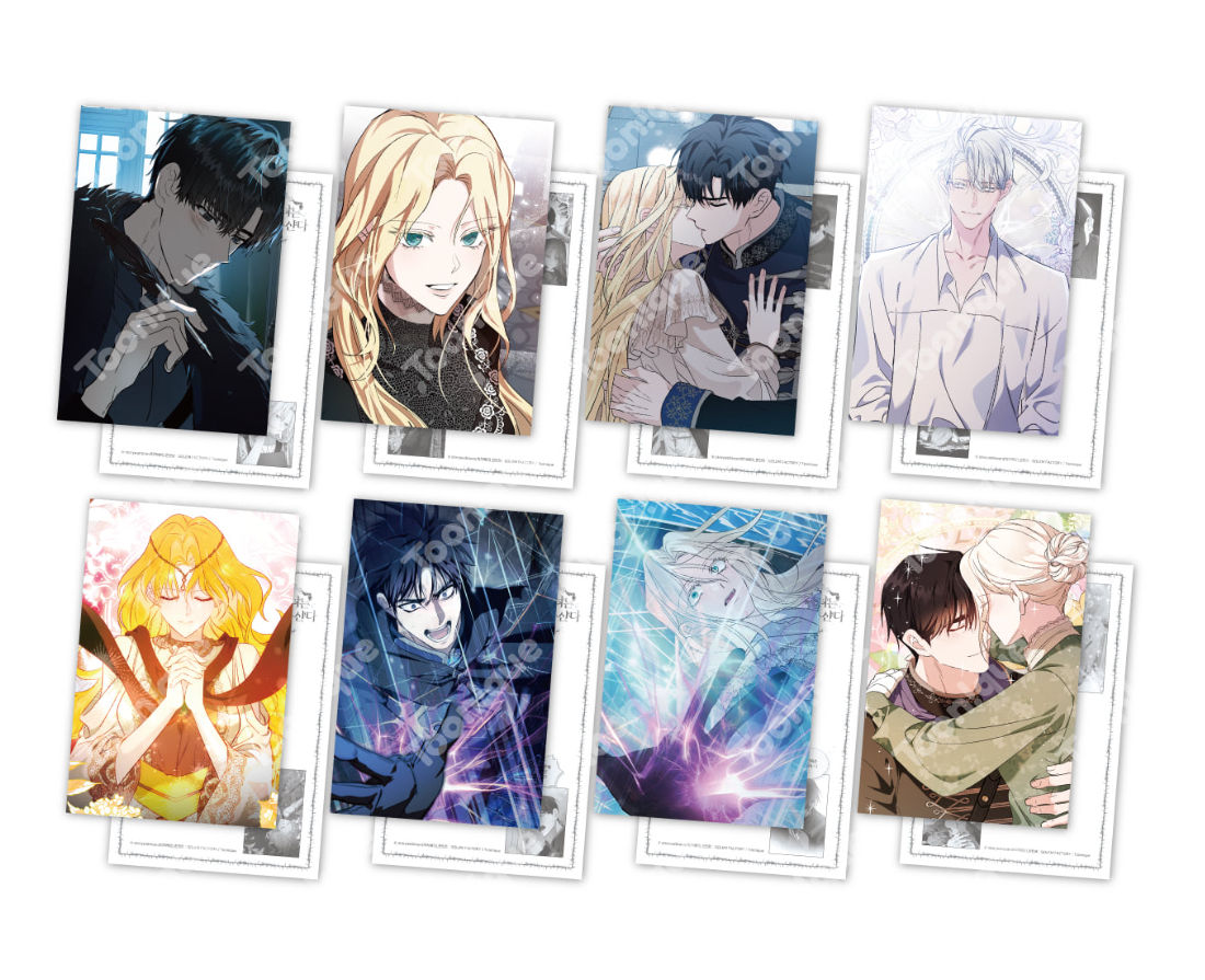 [pre-order][Toonique Cafe] The Villainess Lives Again : Postcard Set