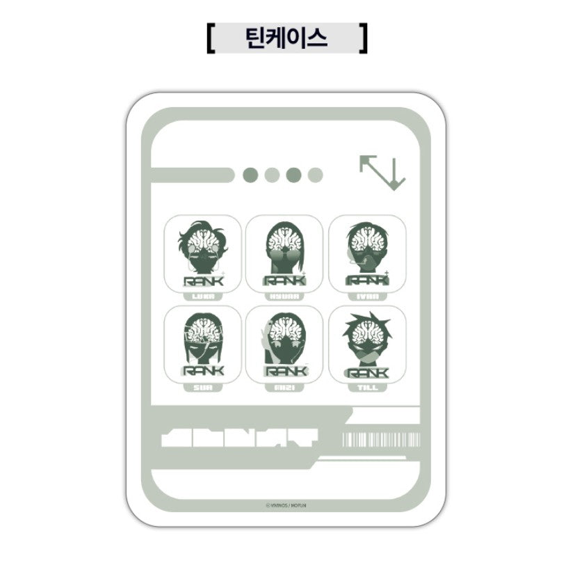 Alien Stage 2nd Anniversary POP-UP STORE : ALIEN STAGE ANAKT GARDEN COLLECTION Tin Case+Sticker Set