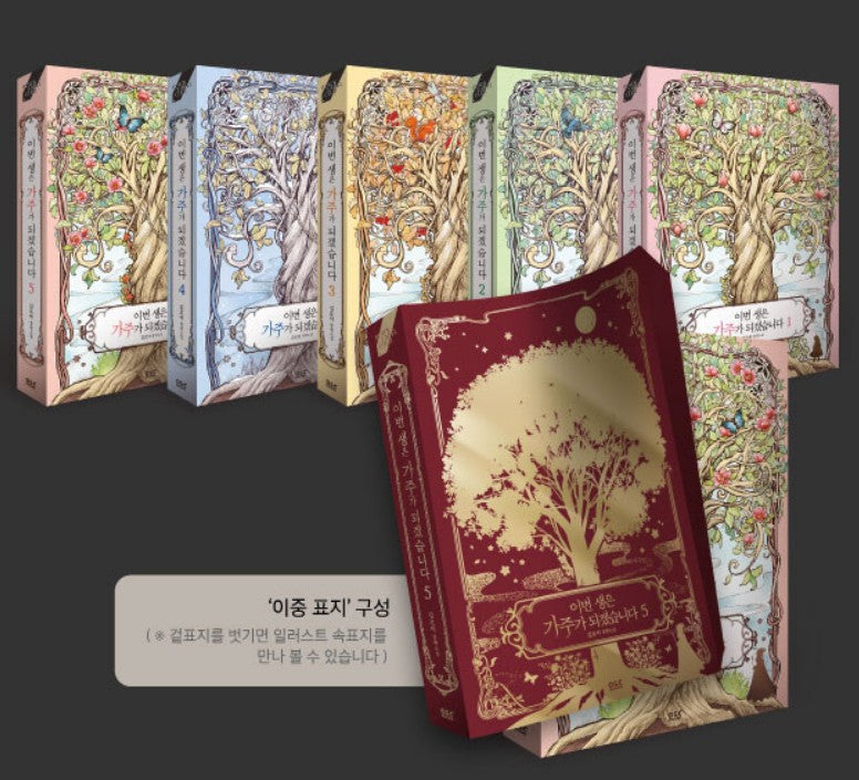 [pre-order][Limited Edition]I Shall Master This Family : vol.1-5 Novel Limited edition set