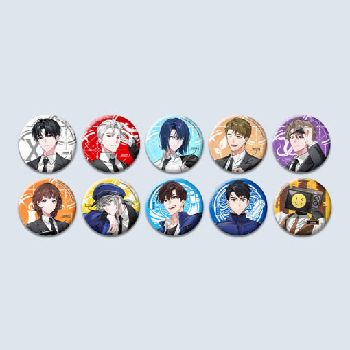 [POP UP] Got Dropped into a Ghost Story, Still Gotta Work : Random LD Glitter Can Badge