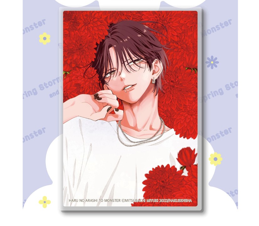 Spring Storm And Monster : Acrylic Card