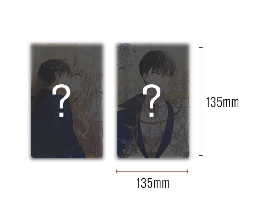 [pre-order][cafe event] Saving My Sweetheart : hologram photo card