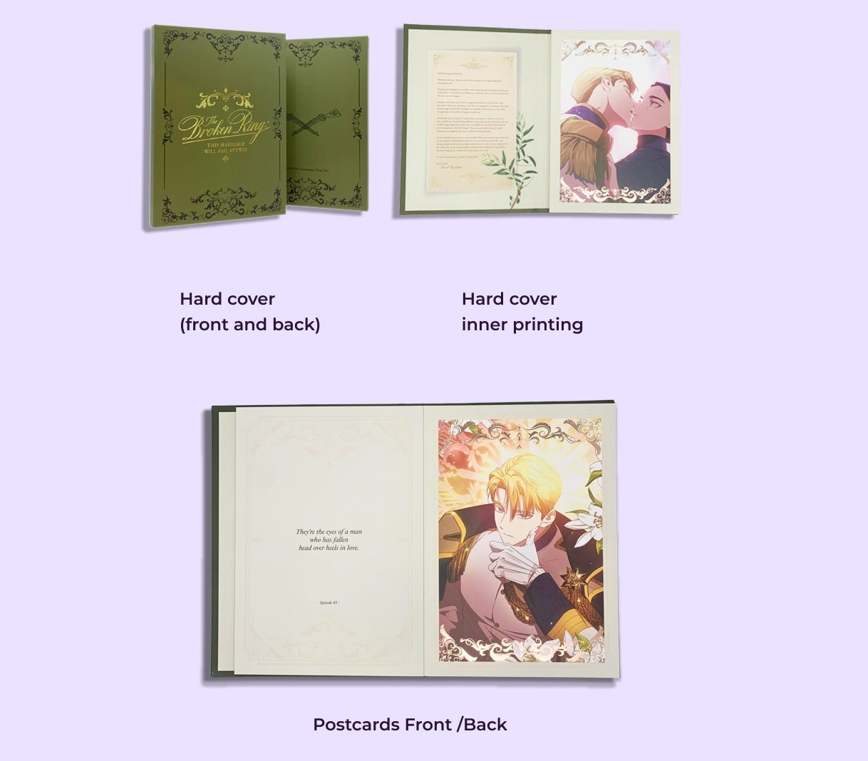 [pre-order] The Broken Ring : Deluxe Postcard Book Set