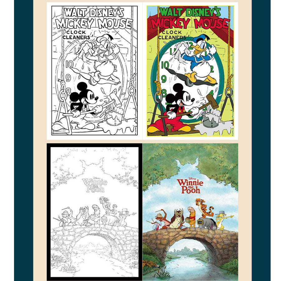 Disney Poster Coloring Book 2 : Classics
