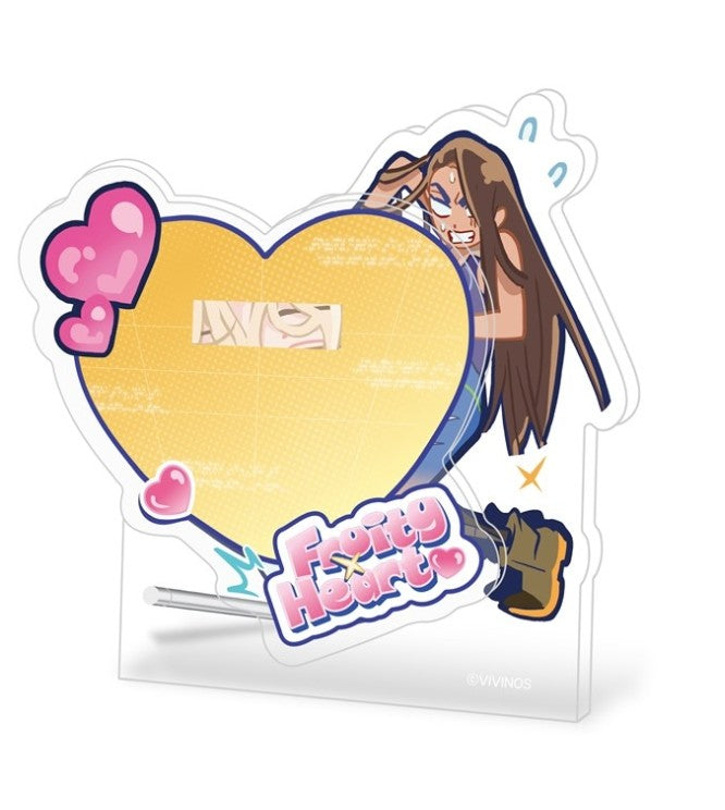 Alien Stage : DLC Fruity Heart Acrylic Panel Stand Hyuna & Luka