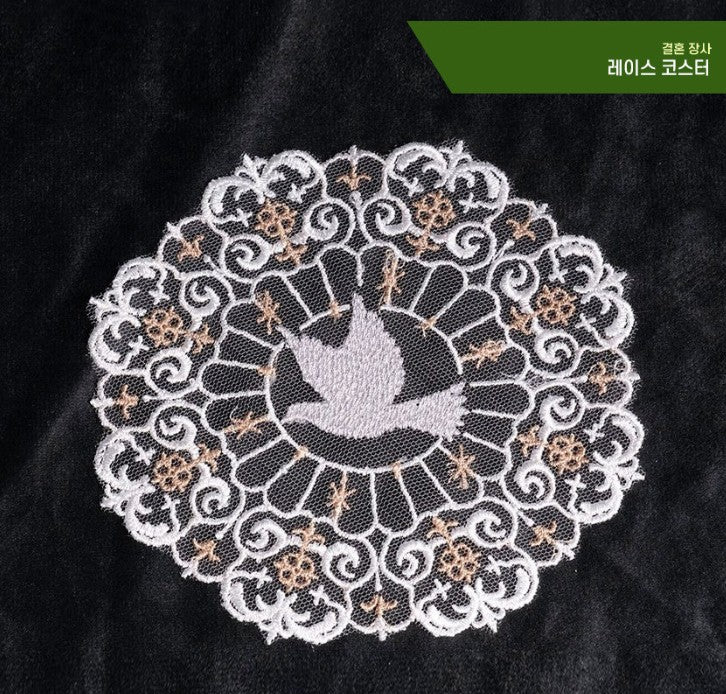 Marriage of Convenience : Lace Coaster