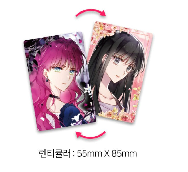 [Fantazit cafe] Villains Are Destined to Die : 3D pop-up card + Lenticular card
