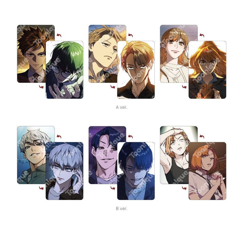 [pre-order][Toonique Cafe] Study Group : Lenticular Photocard SET