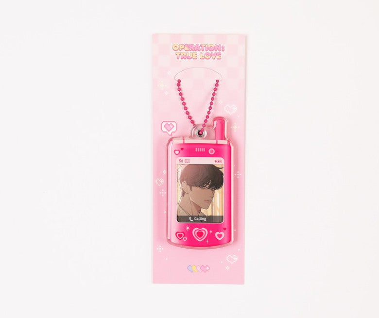 Operation: True Love : Acrylic Photo Keyring Holder