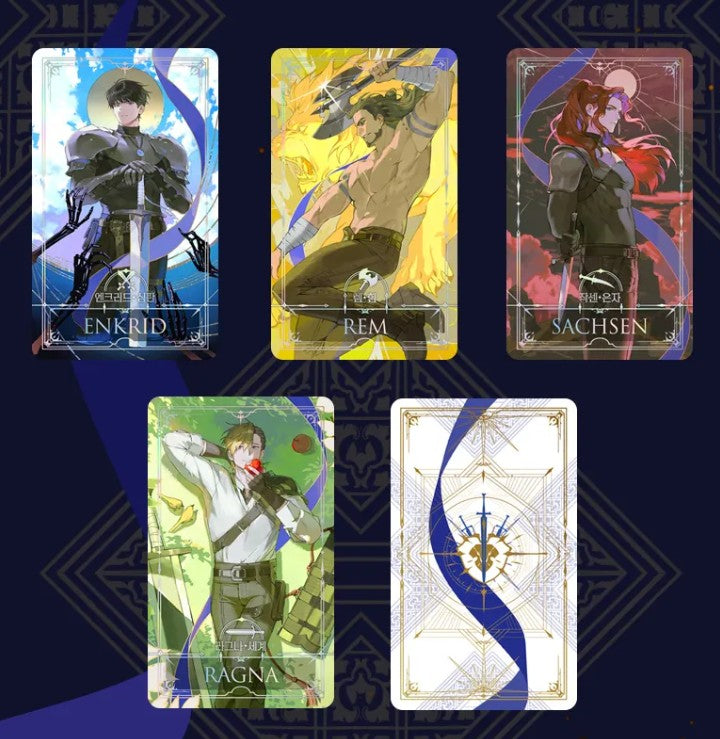 [pre-order][tumblbug] The Knight Only Lives Today :Web Novel vol.1 - vol.4 & Merchandise Set