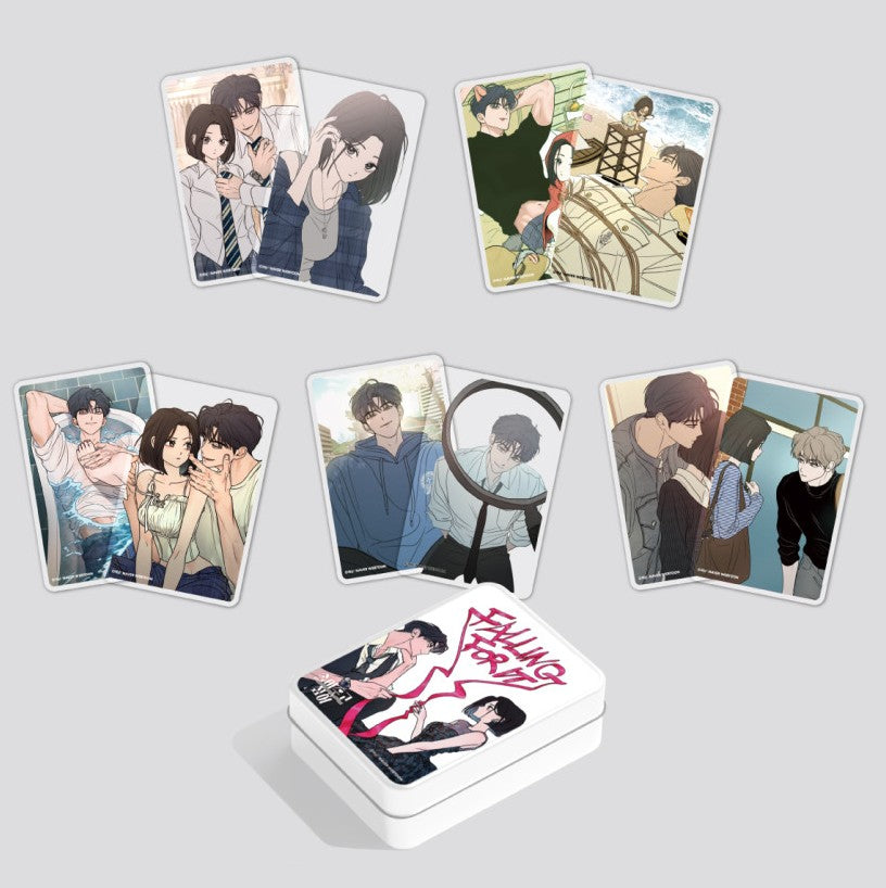 Webtoon Friends Originals : Photo Card & Tin Case Set : Operation