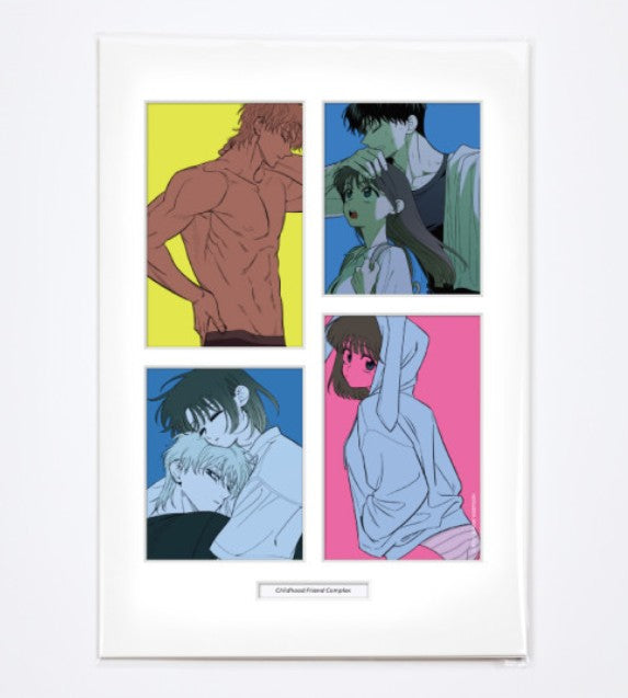 Childhood Friend Complex : Webtoon Cut Poster