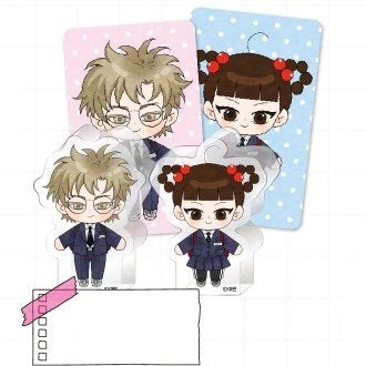 [pre-order][Be On Cafe] Author LeeVin : Acrylic Block 2P Set
