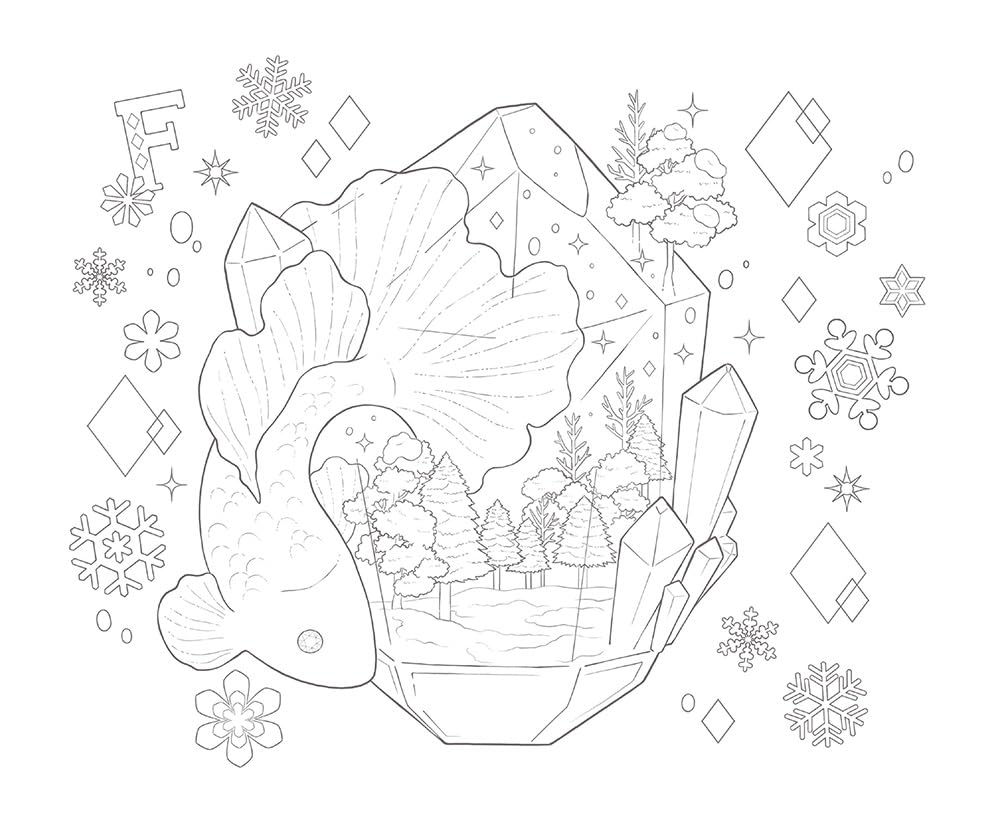 [Pre-order] Animals and World of A to Z by chizuka : Japanese Coloring Book