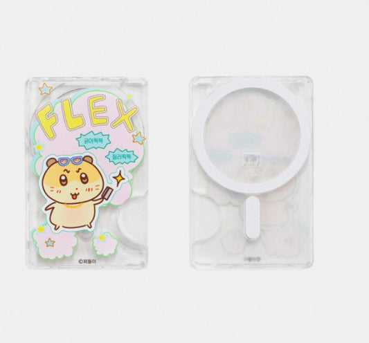Meow Meow Squeak Squeak! : MagSafe card holder