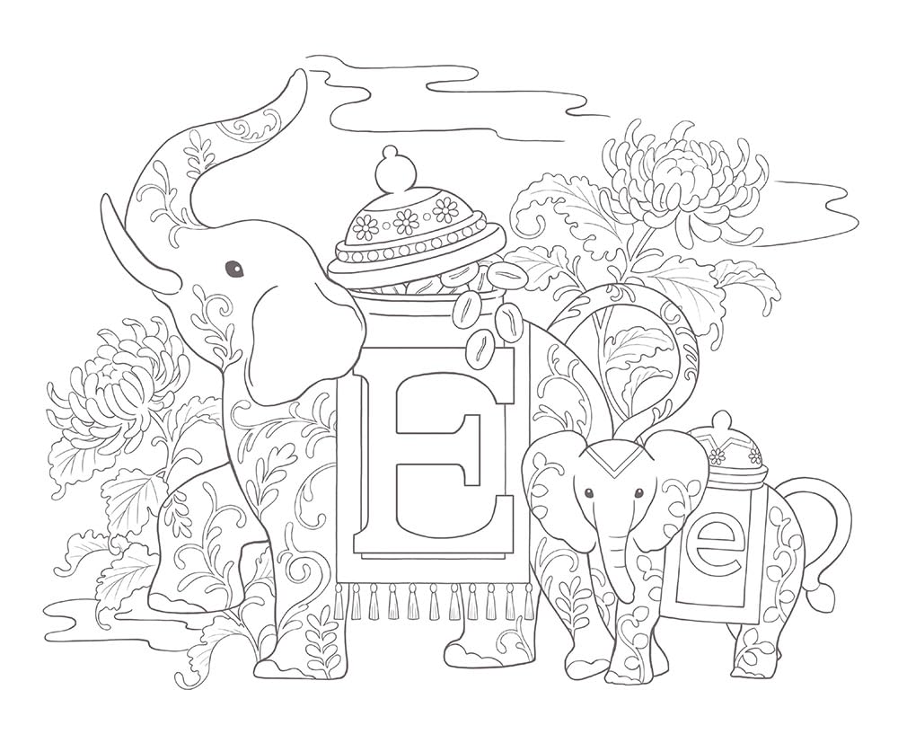 [Pre-order] Animals and World of A to Z by chizuka : Japanese Coloring Book