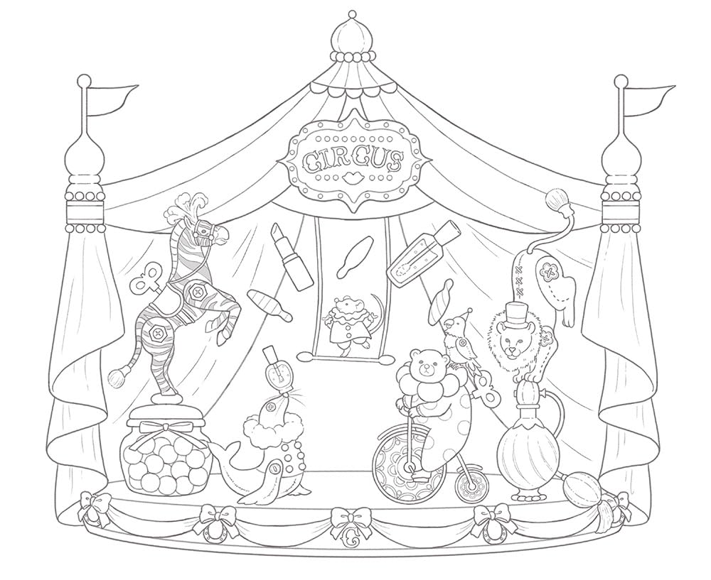 [Pre-order] Animals and World of A to Z by chizuka : Japanese Coloring Book
