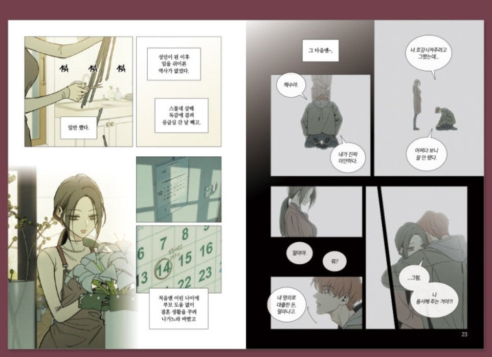 Tears on a Withered Flower : comic book vol.1-2