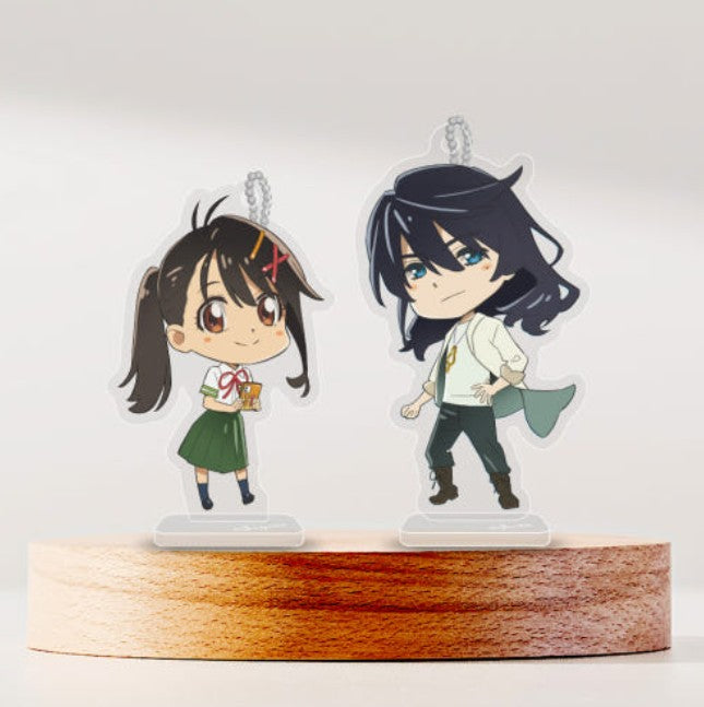 Suzume by Makoto Shinkai : Stand Up Acrylic Keyring