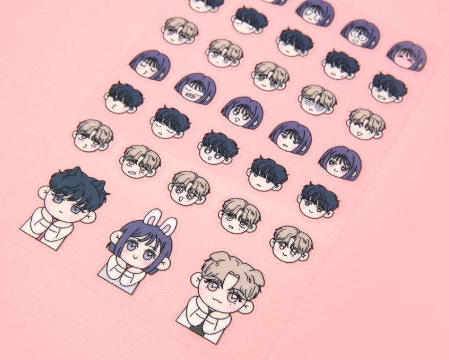 [out of stock] Operation: True Love : 3 stickers