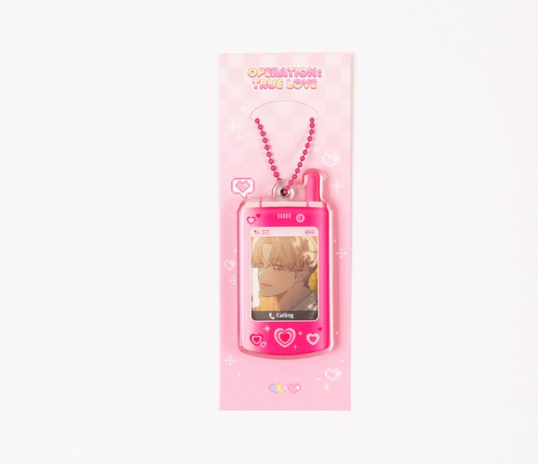 Operation: True Love : Acrylic Photo Keyring Holder