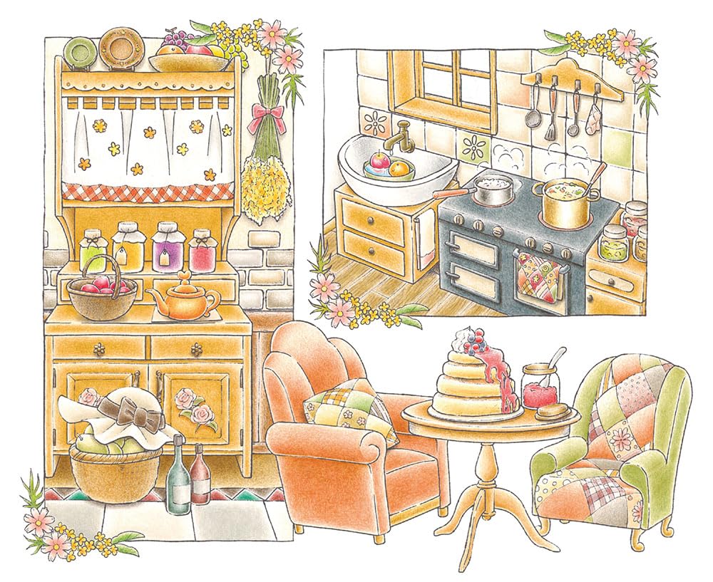 [Pre-order] Wonderful Houses in an Imaginary World Coloring Book(Japanese) by mono