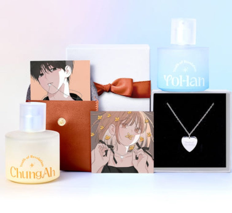 [pre-order] Youth of Revelation : Perfume & Heart necklace Set